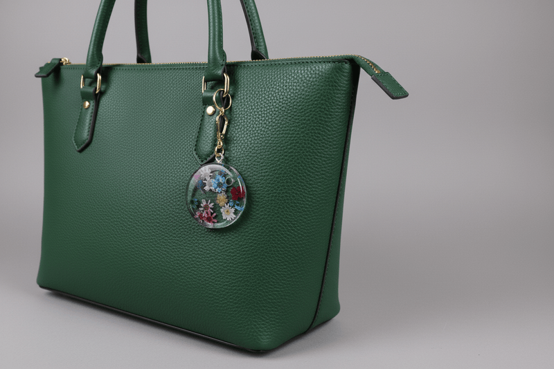 Handmade Resin Keychains - Unique Mixed Media Gifts | Clay By Design