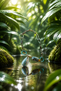 Fish head swivel bracelet