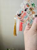 Bookshelf Bookmarks with black cats multiple