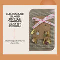 handmade glass bottle charms | Clay By Design by@Outfy